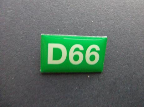 D66 Politieke Partij Democraten 66